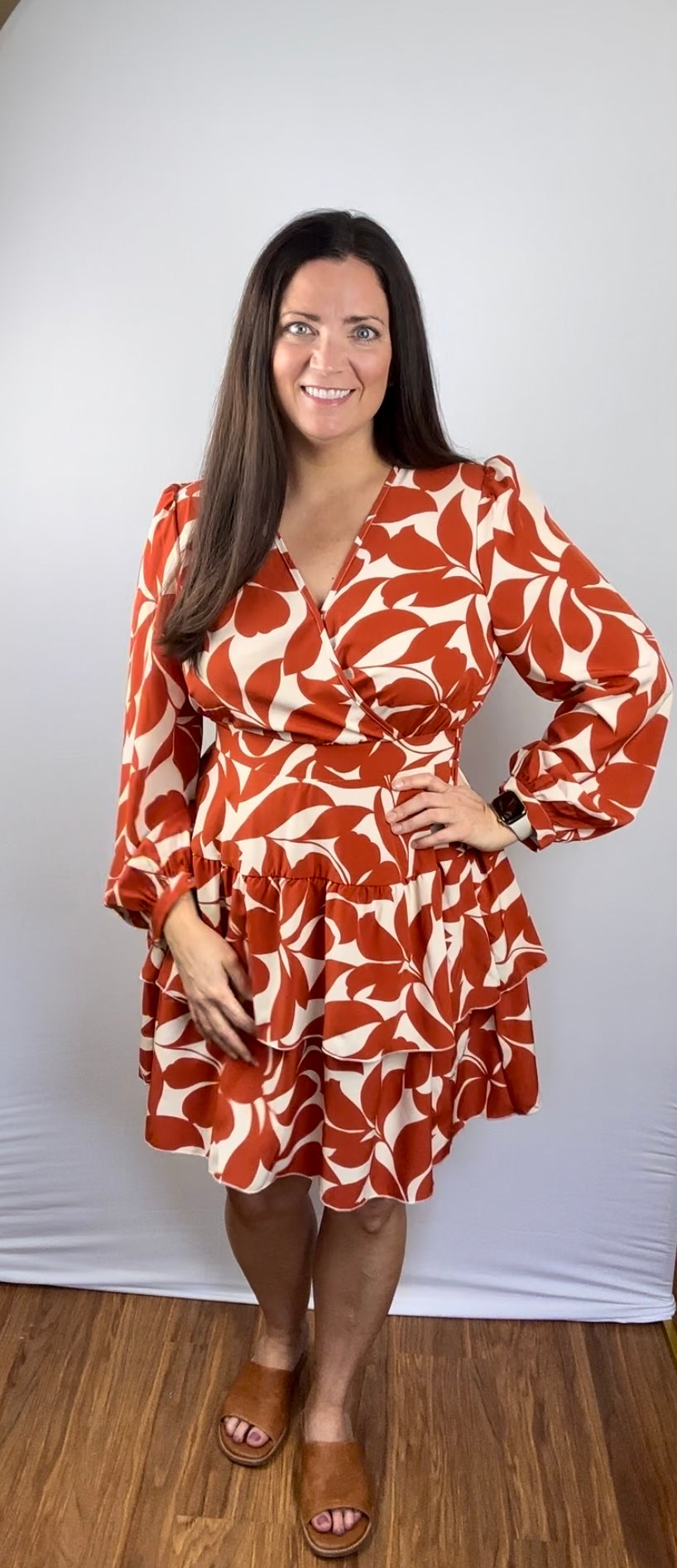 FALLING FORWARD DRESS