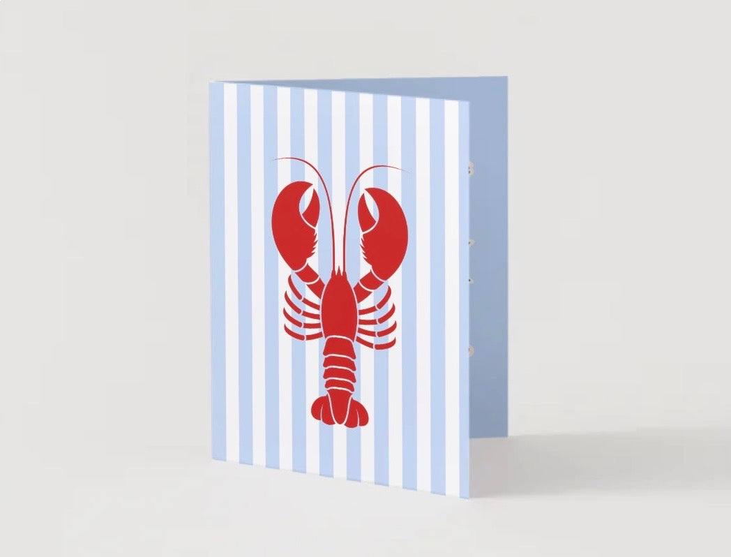 Lobster Greeting Card Set of 10
