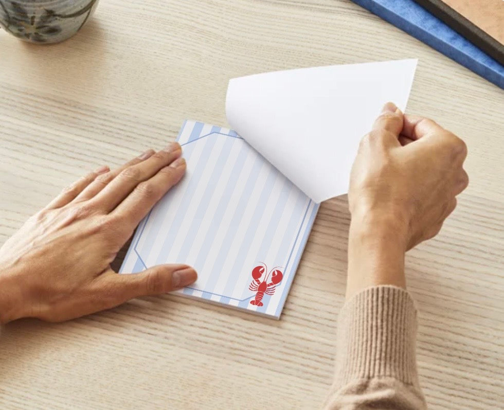 Lobster Notepad Small