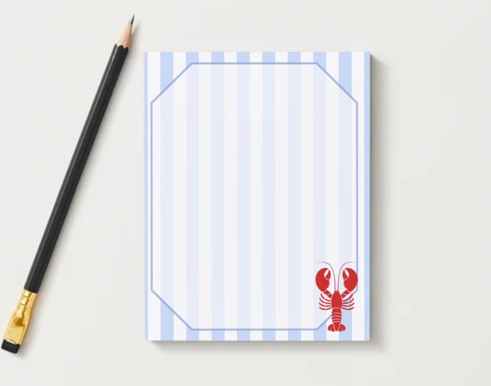 Lobster Notepad Small