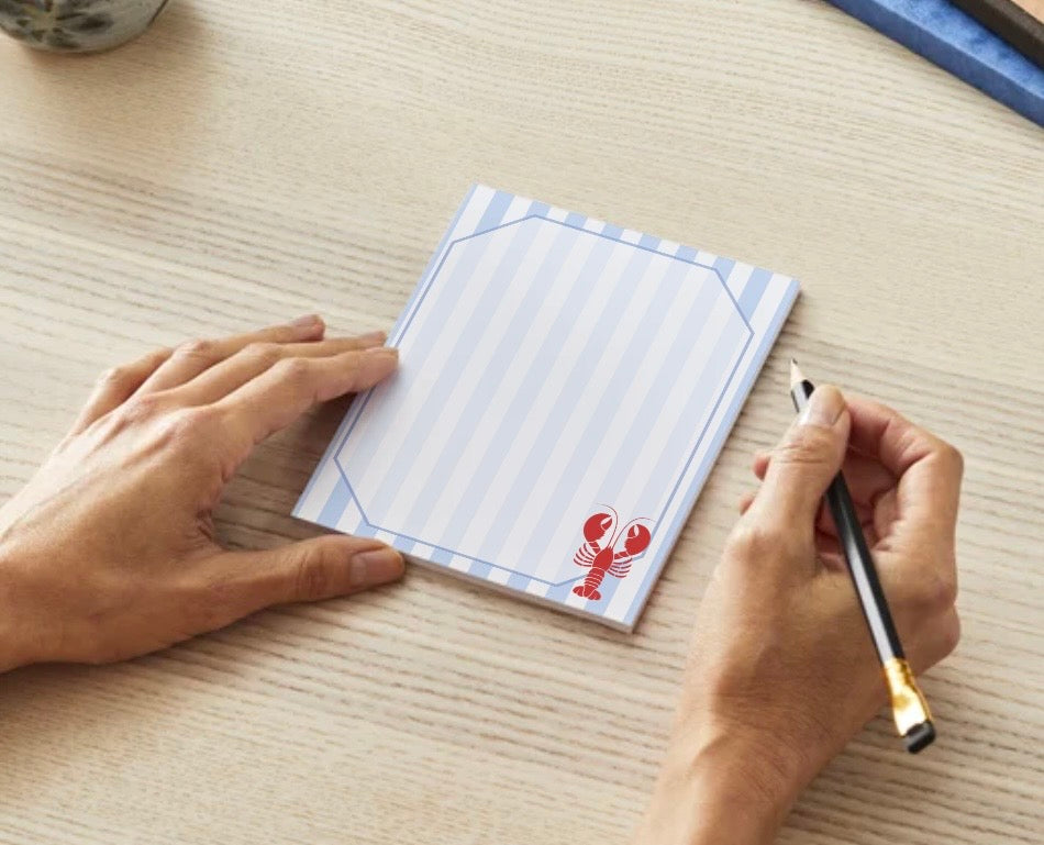Lobster Notepad Small