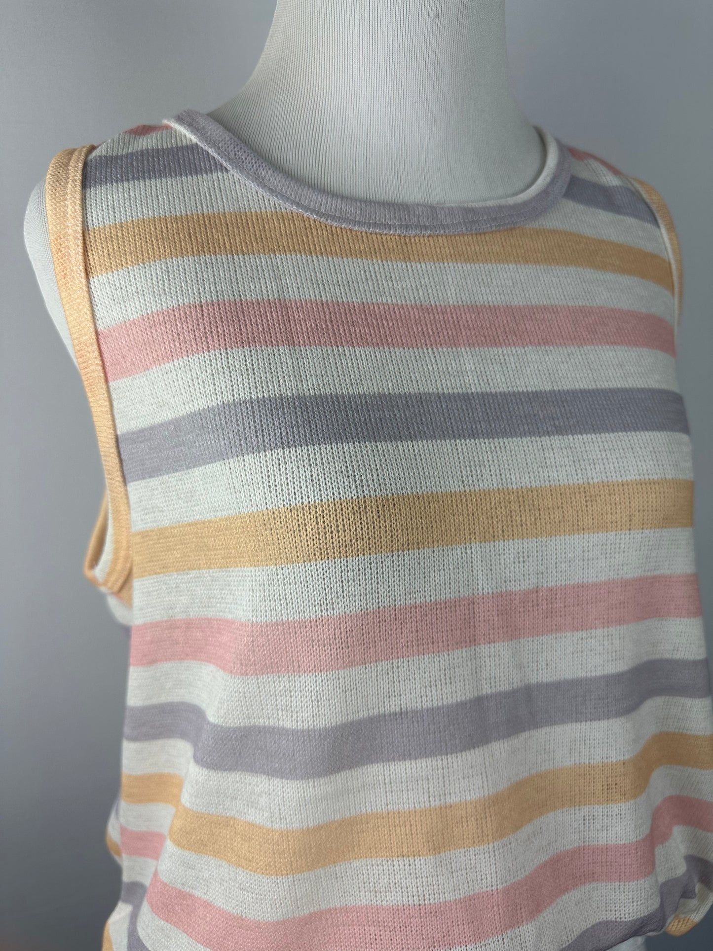 STRIPED RIB TANK