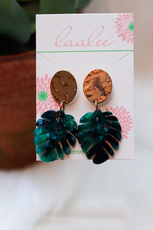 LEAF EARRINGS