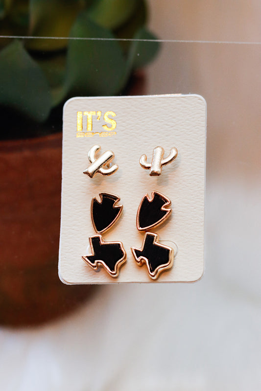 TEXAS, OUR TEXAS EARRING SET