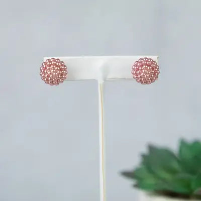 Mini Pearl Double Studs